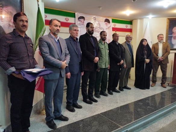 آئین تجلیل از ایثارگران هشت سال دفاع مقدس شهرستان کبودراهنگ